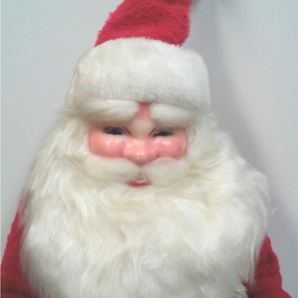 Vintage 1950s Era Harold Gale Large Advertising Santa 36”H
